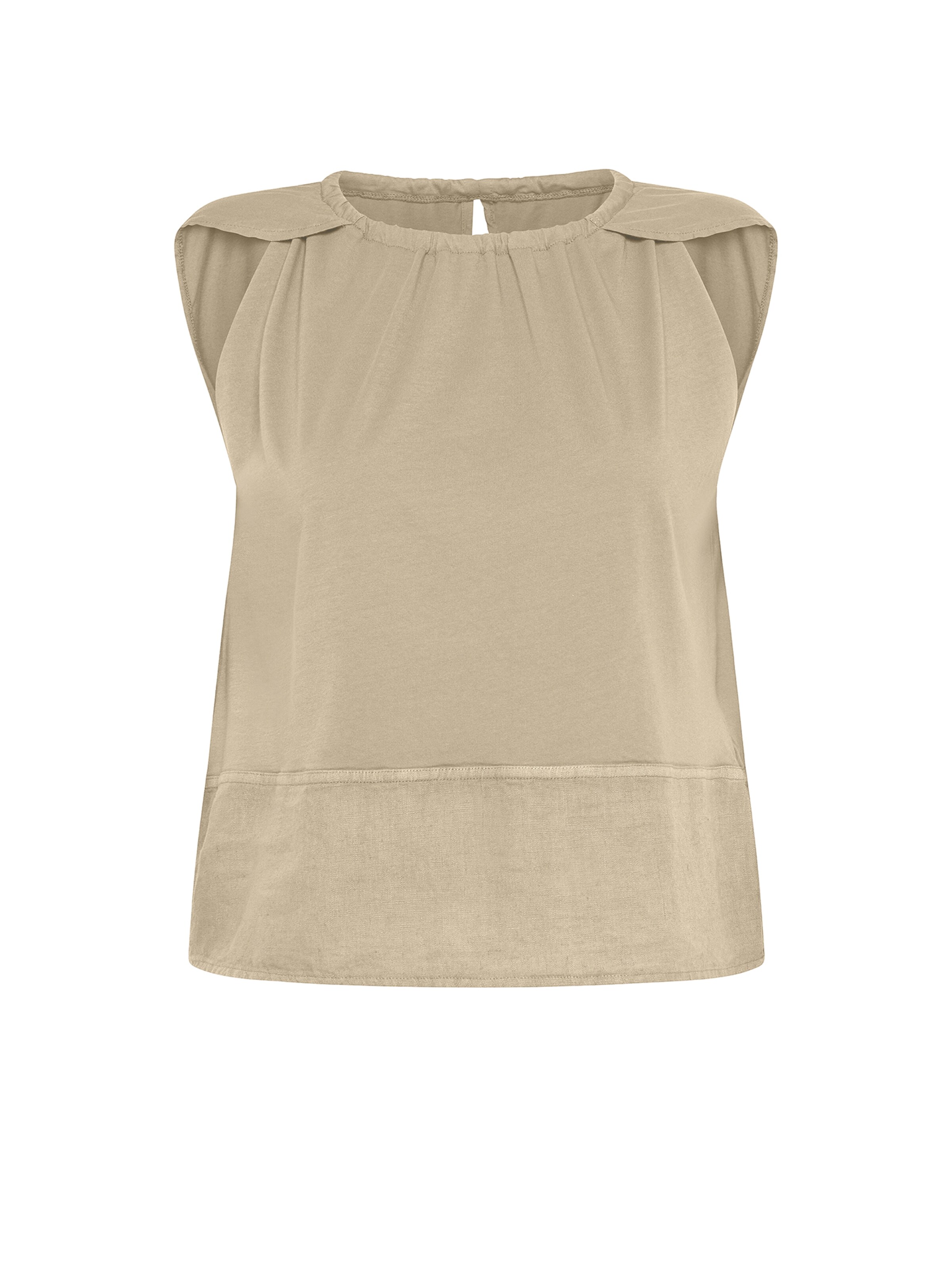 DEHA Blouse in Beige: voorkant