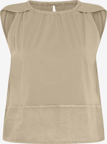 DEHA Blouse in Beige: front