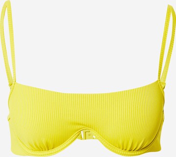 Hunkemöller - Balconette Top de biquíni 'Bahamas' em verde: frente