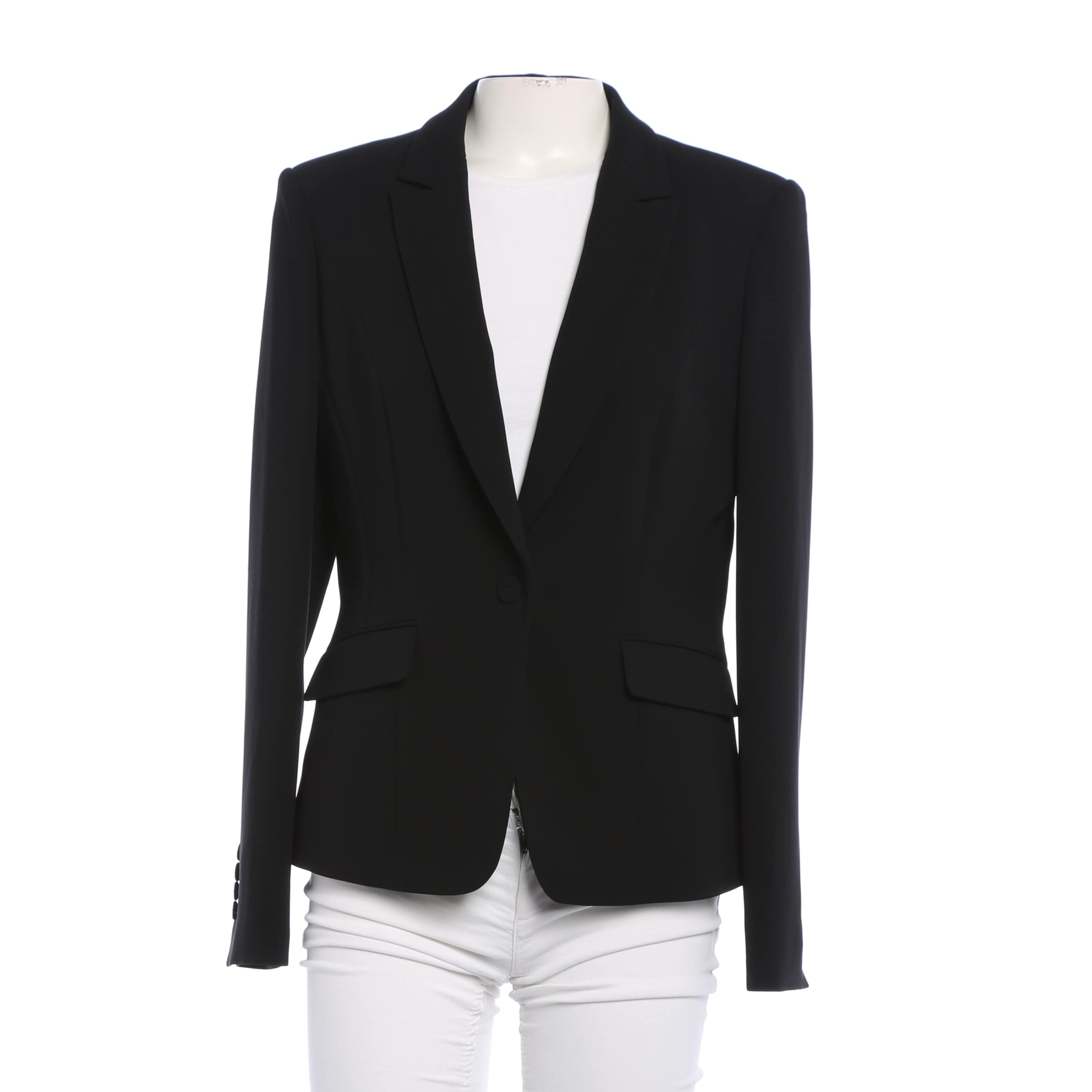 BOSS Black Blazer M in Schwarz: Vorderseite