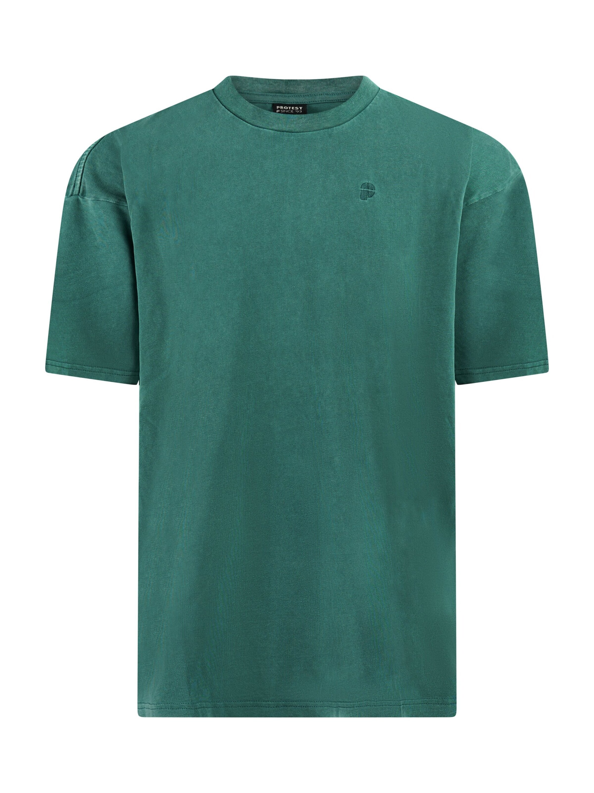 PROTEST Shirt 'PRTMATT' in Groen: voorkant