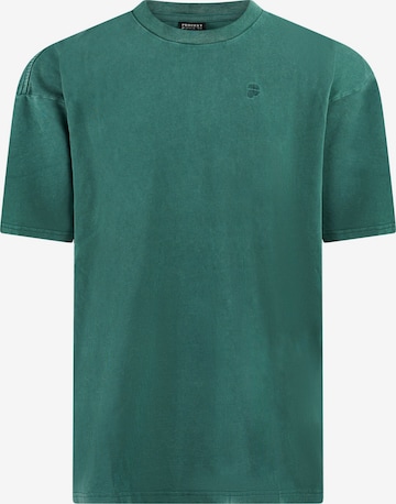 PROTEST Shirt 'PRTMATT' in Groen: voorkant
