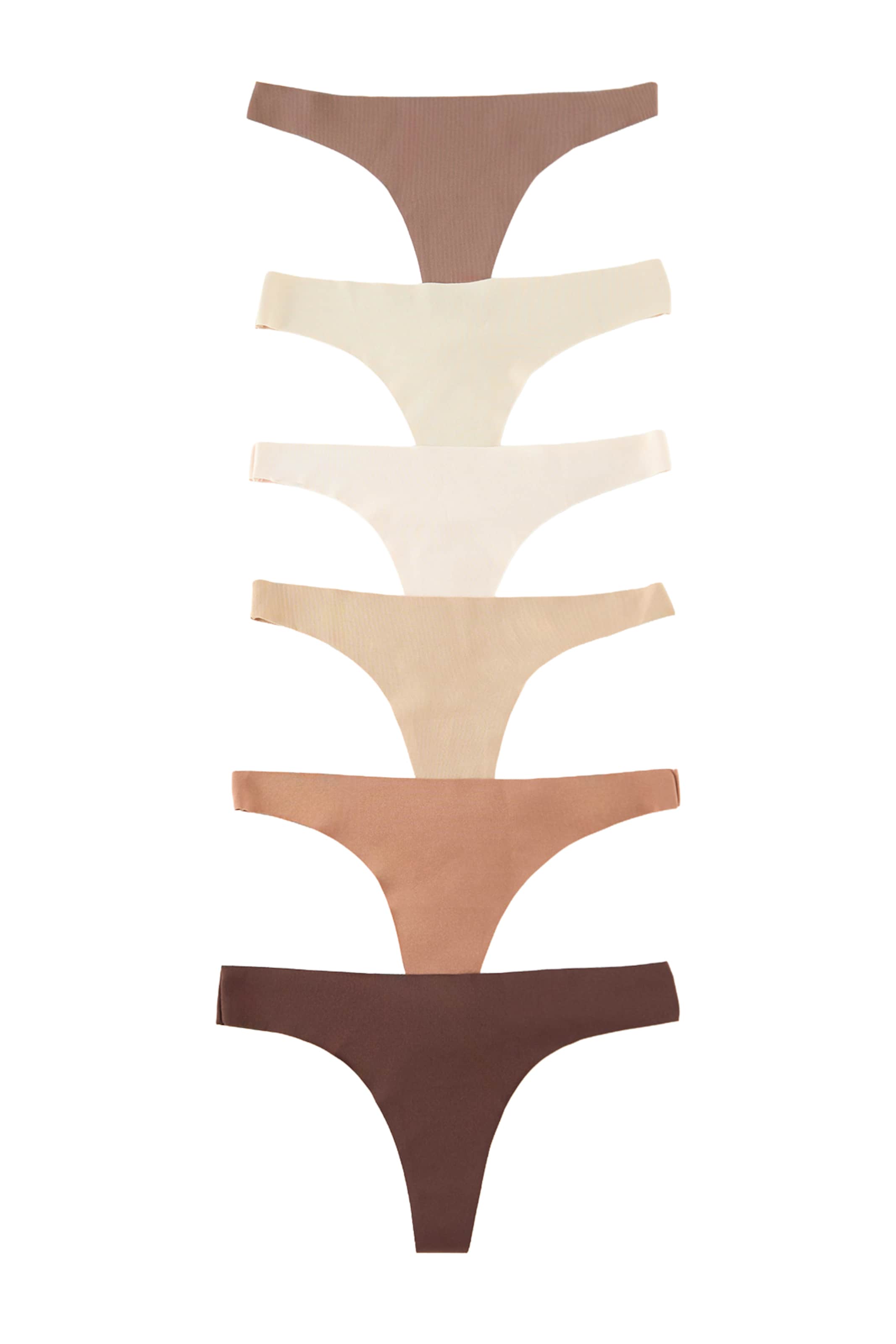 Trendyol - Tanga en beige: frente