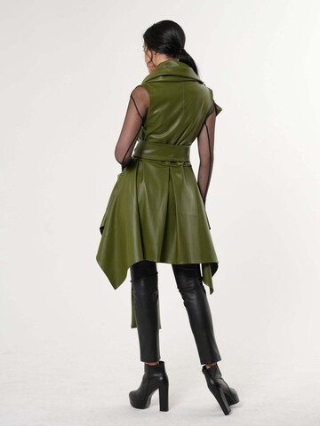 Metamorphoza Vest 'Avant Garde' in Green
