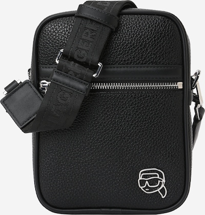 Rankinė su ilgu dirželiu 'IKON' iš Karl Lagerfeld, spalva – juoda, Prekių apžvalga