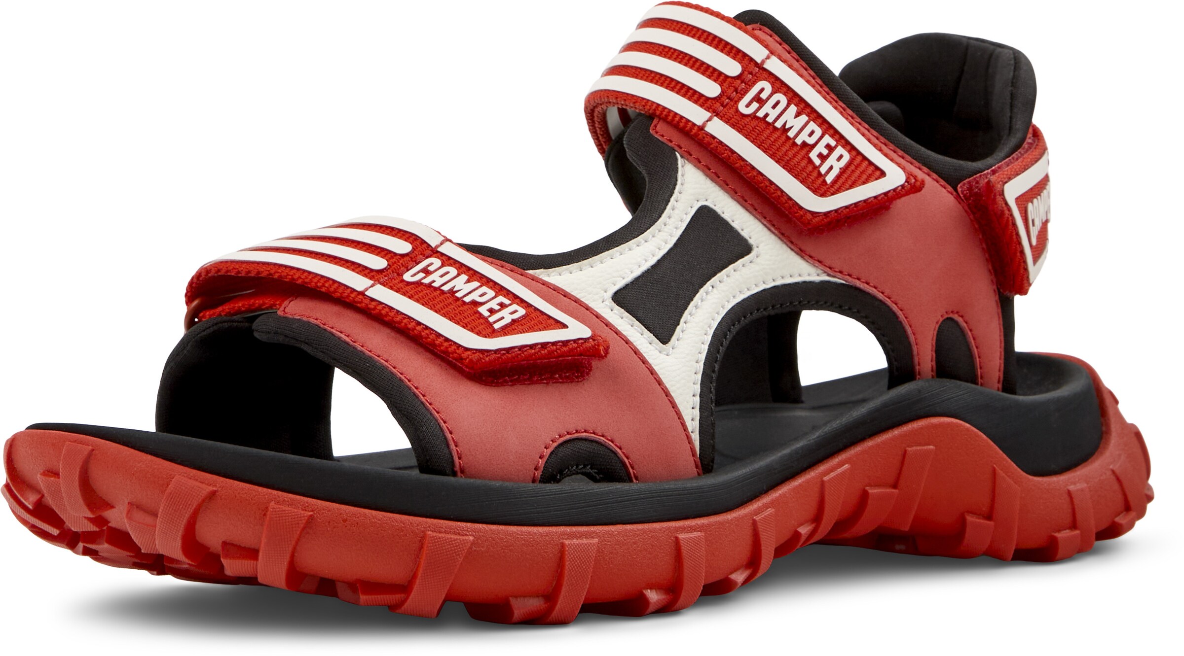 CAMPER Sandal 'Drift Trail' in Red: front