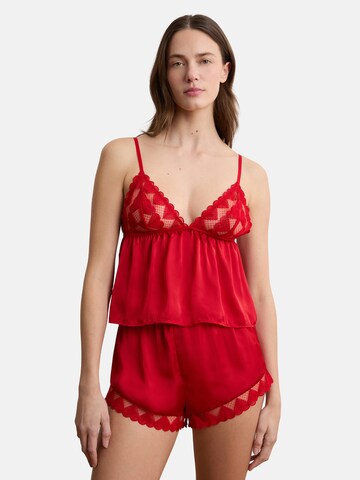 ETAM Slaapshirt 'Desir' in Rood