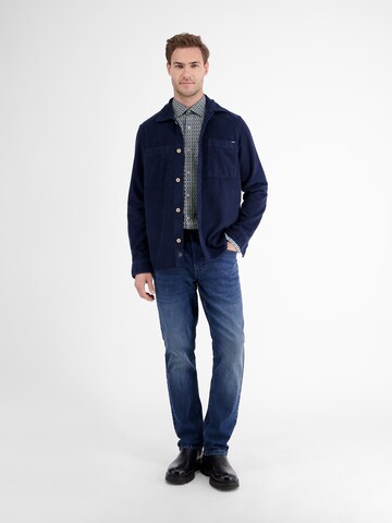 LERROS Regular fit Button Up Shirt in Blue