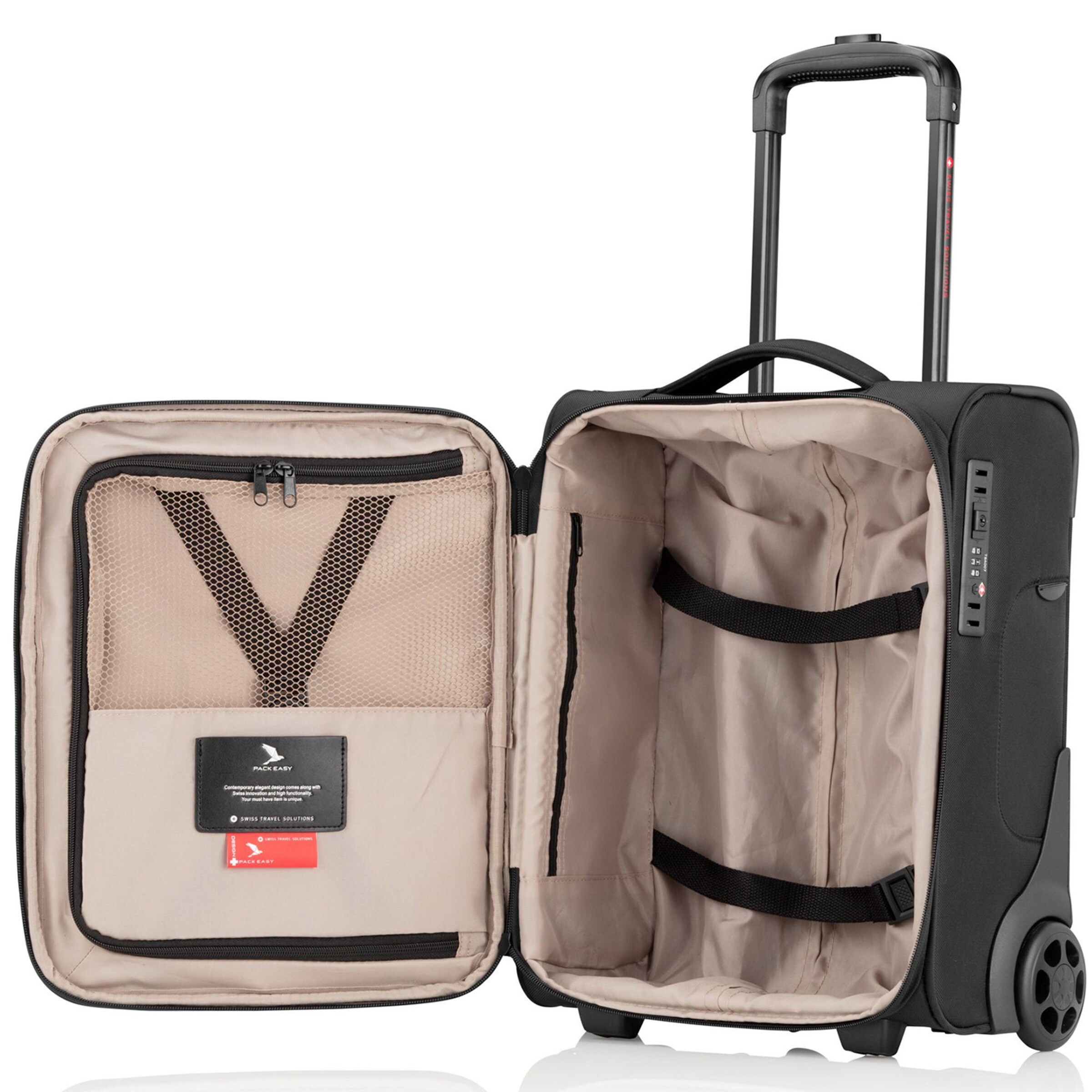 Pack Easy Trolley in Zwart