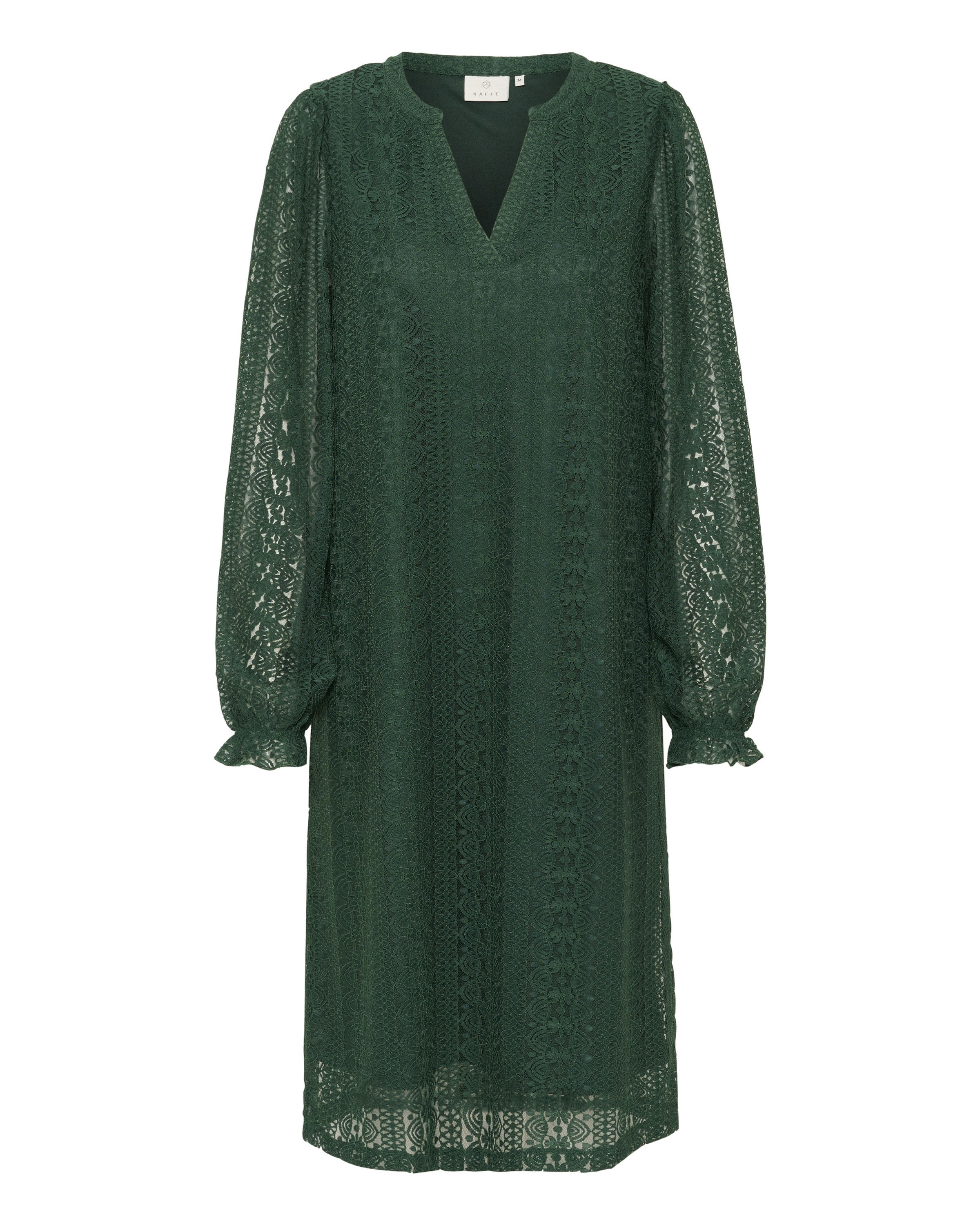 Kaffe Kjole 'Maria' i grøn: forside