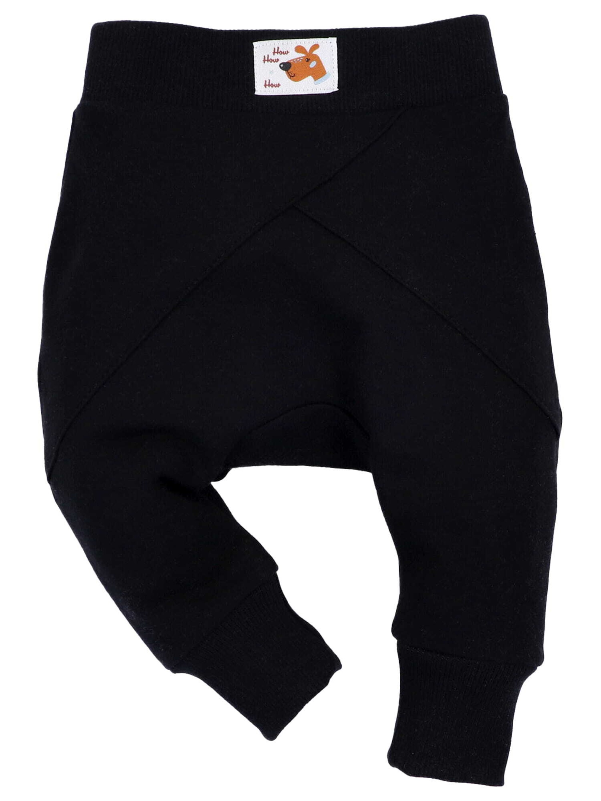 Pantalon 'Hund' NINI en noir : devant