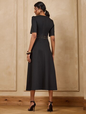 love & roses - Vestido en negro