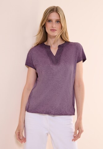 CECIL Shirt in Purple: front