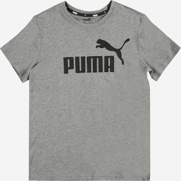 PUMA Póló 'Essentials' - szürke: elől