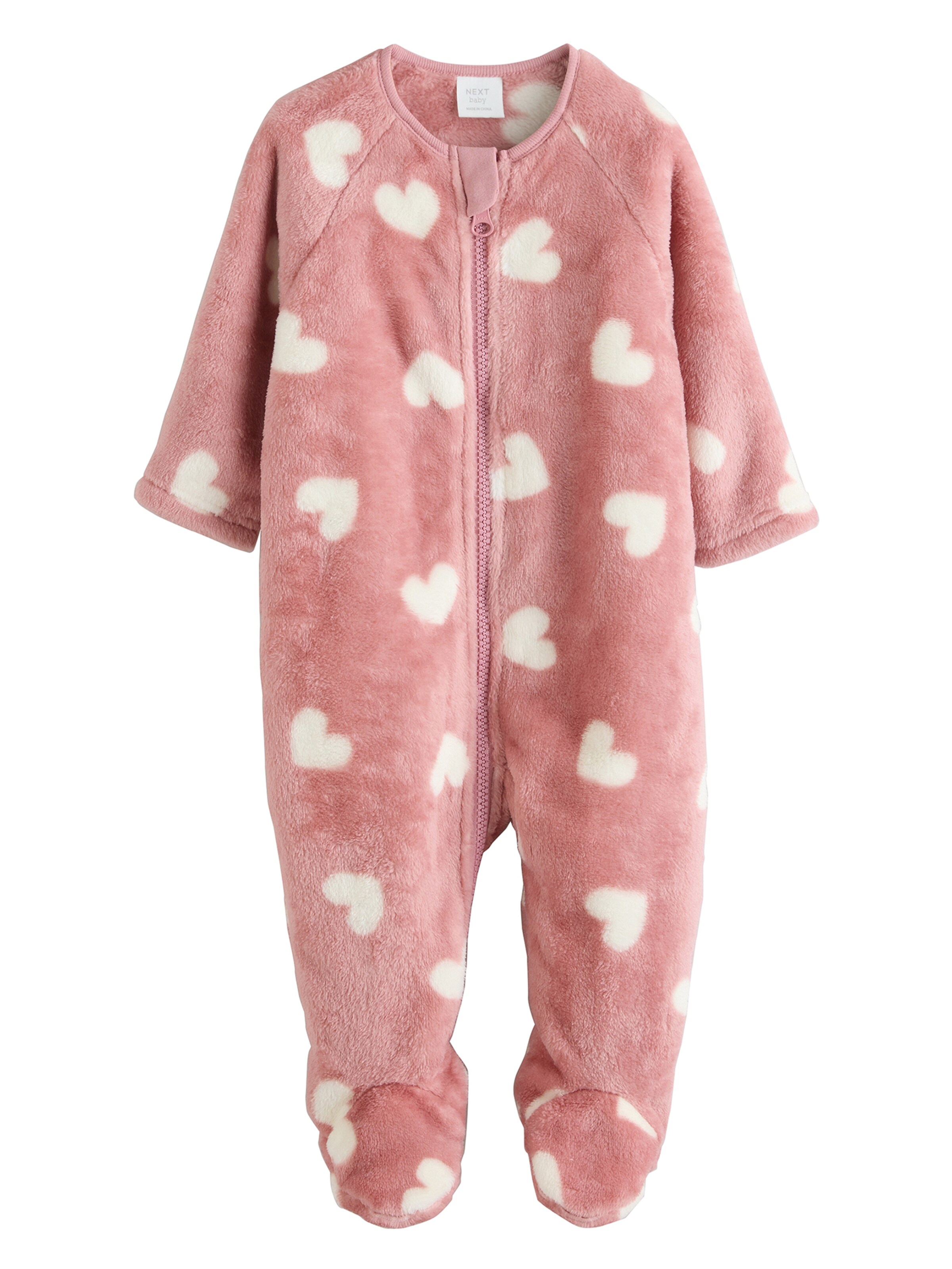 Next Pižama | roza barva: sprednja stran