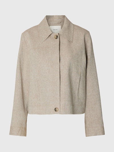 SELECTED Between-season jacket in Greige, Item view