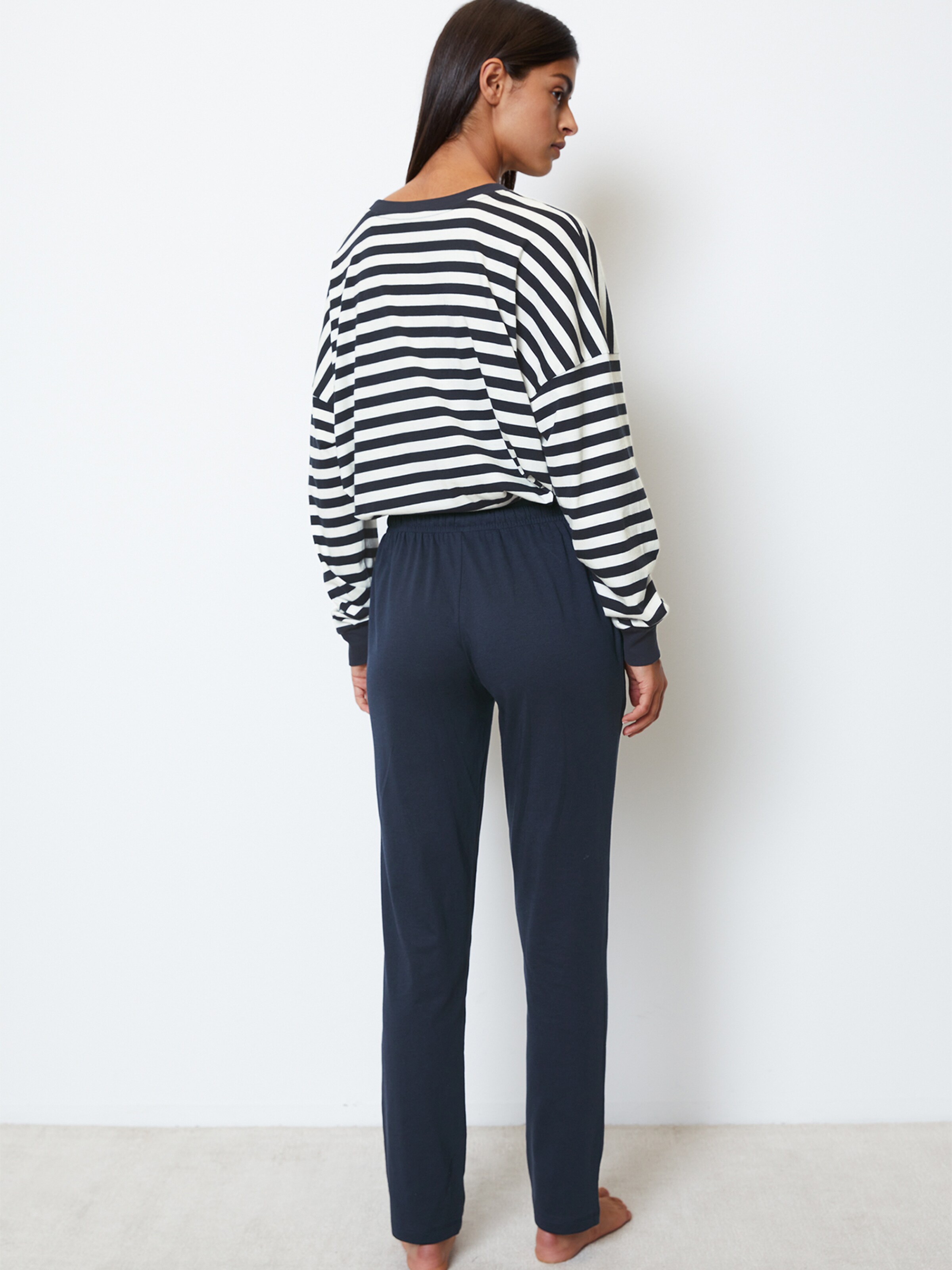 Marc O'Polo Pajama ' Mix & Match Cotton ' in Blue