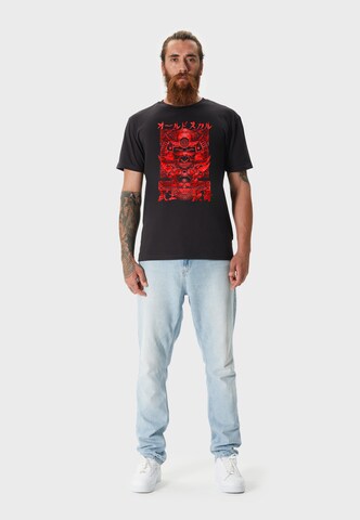 Oldskull T-Shirt in Schwarz