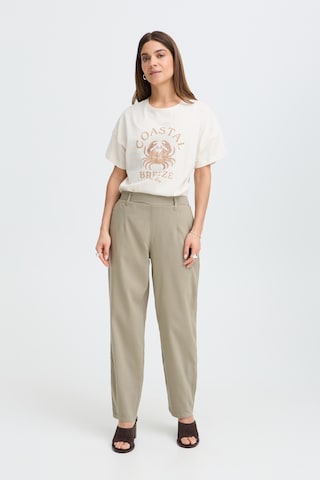 Regular Pantalon 'PZGladis' Pulz en gris