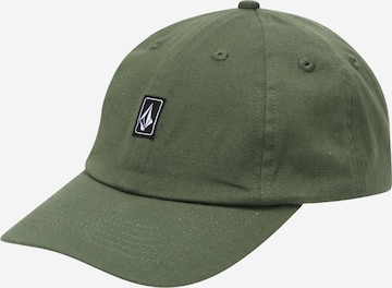Cappello da baseball 'RAMP STONE' di Volcom in verde: frontale