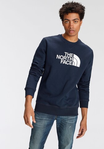 THE NORTH FACE Sweatshirt 'Drew Peak' i blå: framsida