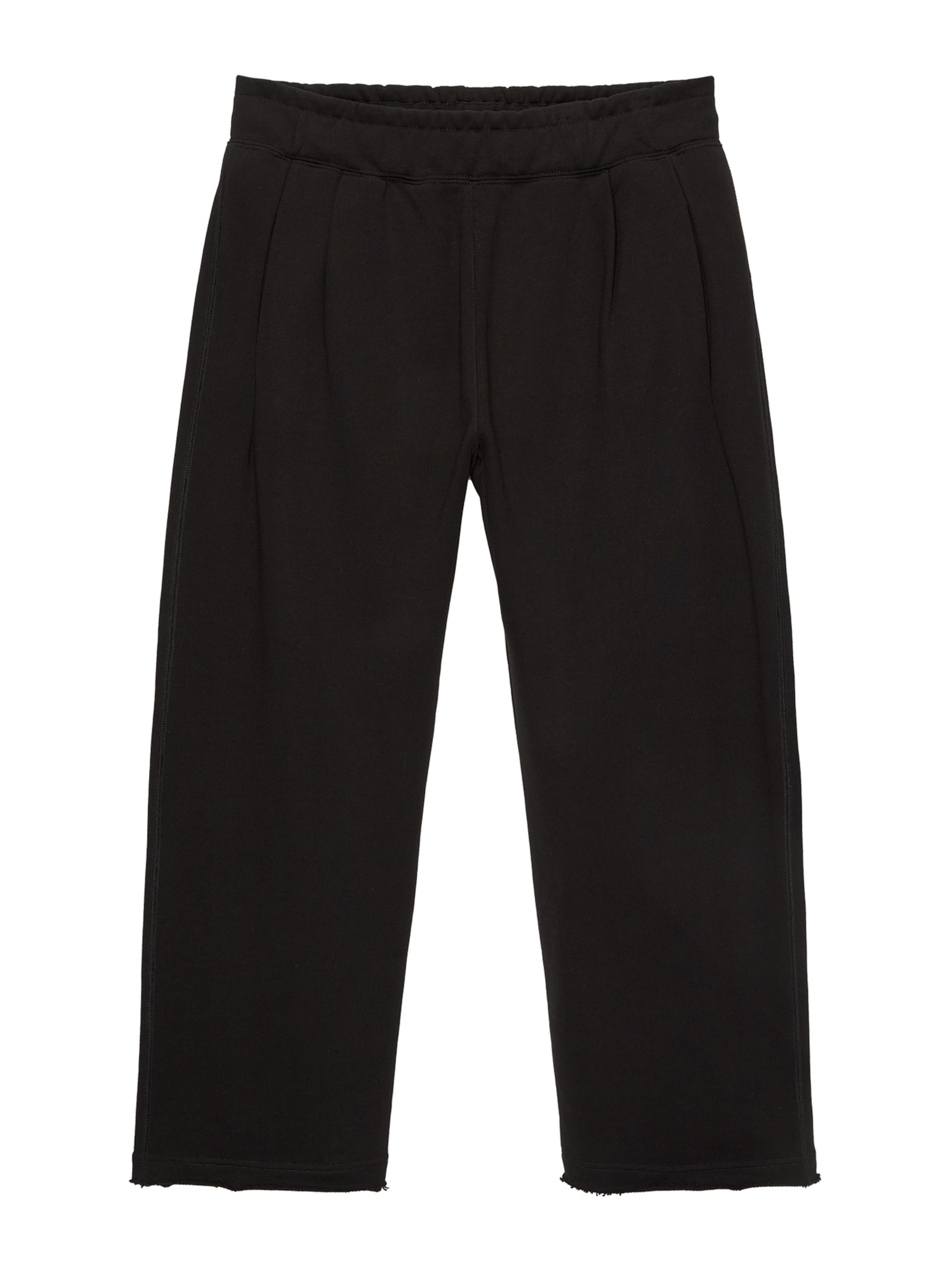 Pull&Bear Loose fit Pants in Black: front
