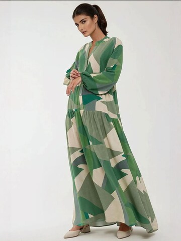 Hiccup - Vestidos camiseiros em verde