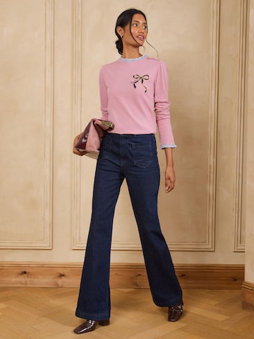 love & roses Shirt in Roze