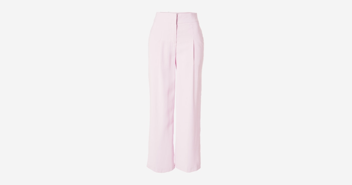 Dorothy Perkins Wide Leg Bukser Med L gfolder I Lys Pink ABOUT YOU dorothy-perkins-wide-leg-bukser-med-l-gfolder-i-lys-pink-about-you