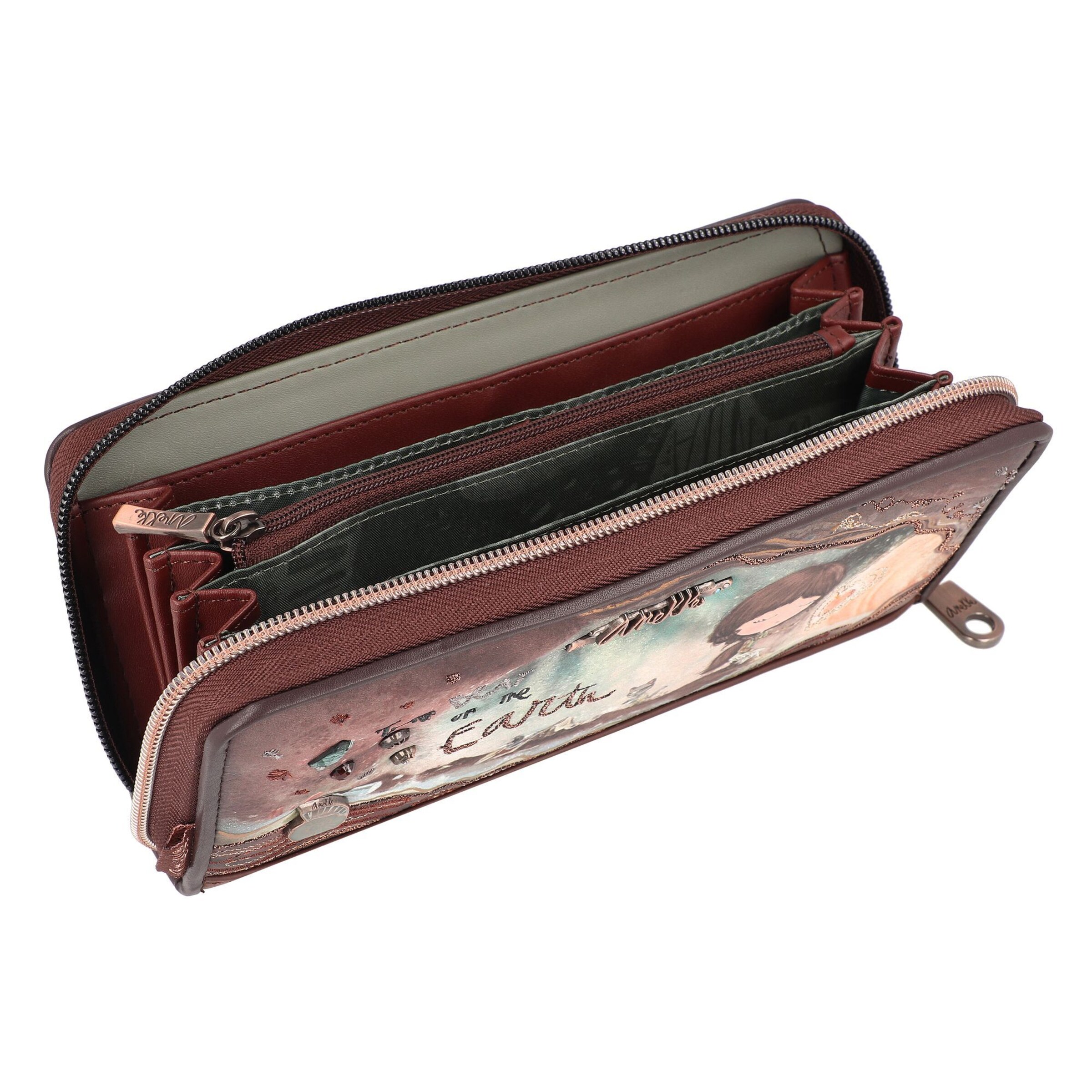 Anekke Wallet in Brown
