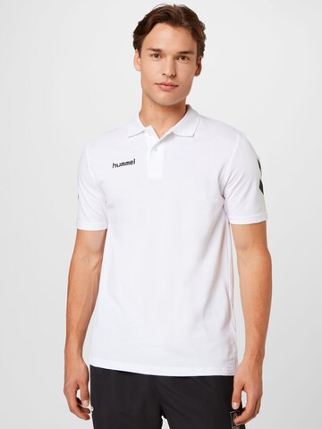 Hummel Poloshirt in Weiß: predná strana