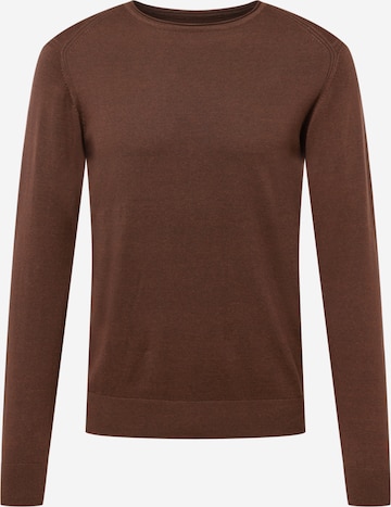 INDICODE JEANS Sweater in Brown: front