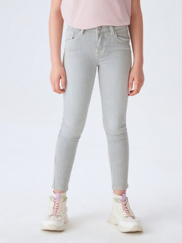 LTB Skinny Jeans 'Amy' in Wit: voorkant