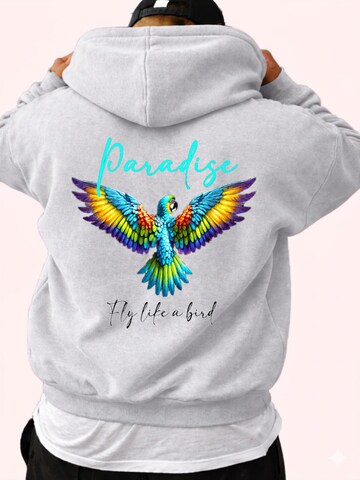RMK Sweatshirt 'Paradise'‌‌ in Grau