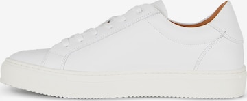 Boggi Milano Sneakers laag in Wit: voorkant