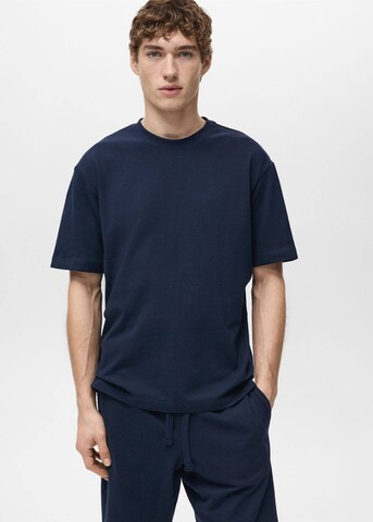 MANGO MAN Pyjama kurz in Blau