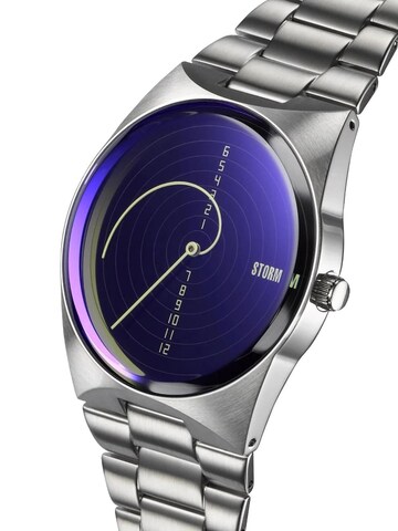 STORM Analoguhr 'Fibon X'‌‌‌‌‌ in Blau: Vorderseite
