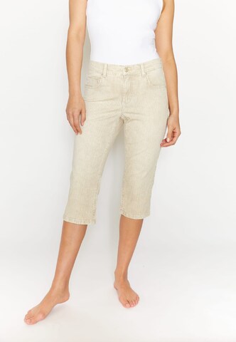 Angels Slim fit Jeans 'Anacapri' in Beige: front