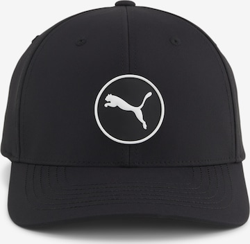 Casquette de sport PUMA en noir : devant