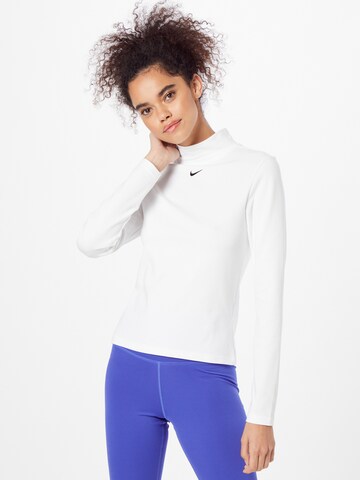 T-shirt Nike Sportswear en blanc : devant