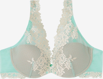 INTIMISSIMI Balconette Bra in Green: front