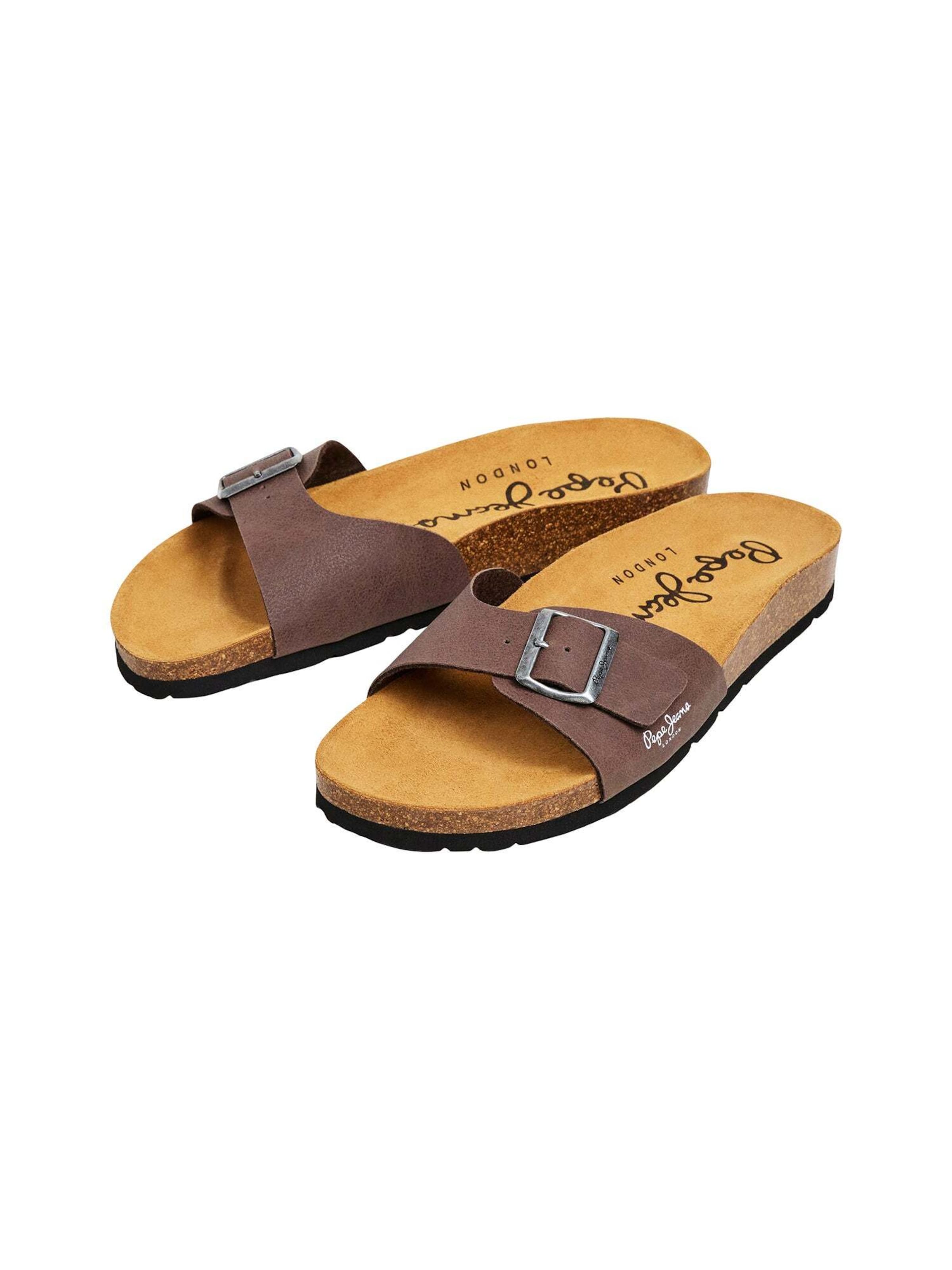 Pepe Jeans Sandalen 'CHICAGO' in Bruin