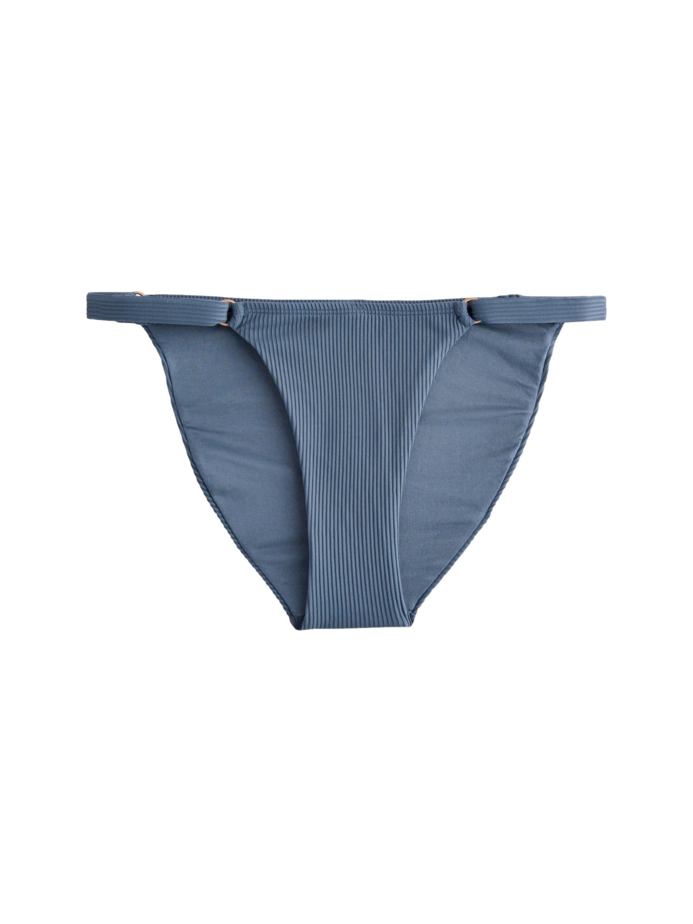 Next Bas de bikini en bleu-gris, Vue avec produit