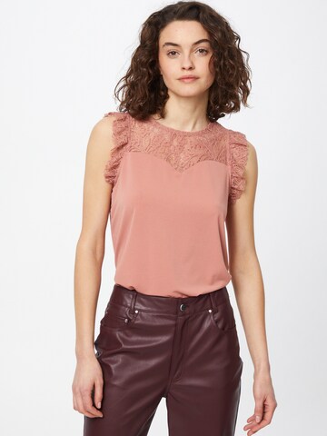 VERO MODA - Blusa en rosa: frente