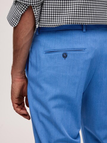 Regular Pantalon à plis 'LIAM' SELECTED HOMME en bleu