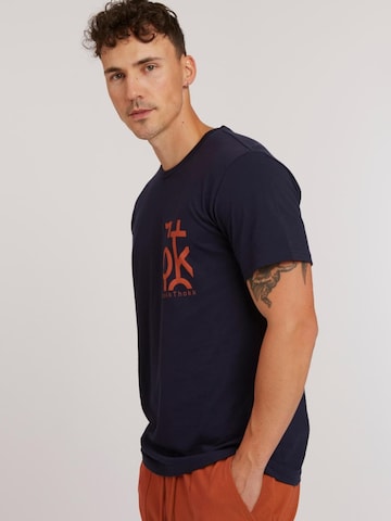 ThokkThokk Shirt 'Five' in Blue
