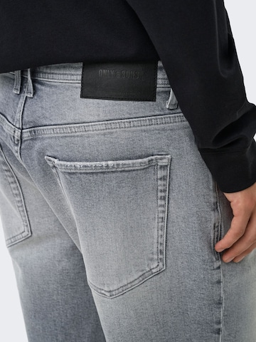 Only & Sons Regular Jeans 'ONSEdge' in Grijs