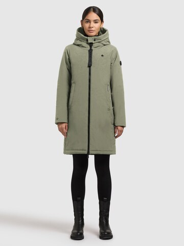 khujo Between-seasons coat 'YAAK4' in Green