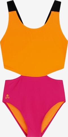 rožinė Scalpers Vonios chalatas ' ': priekis