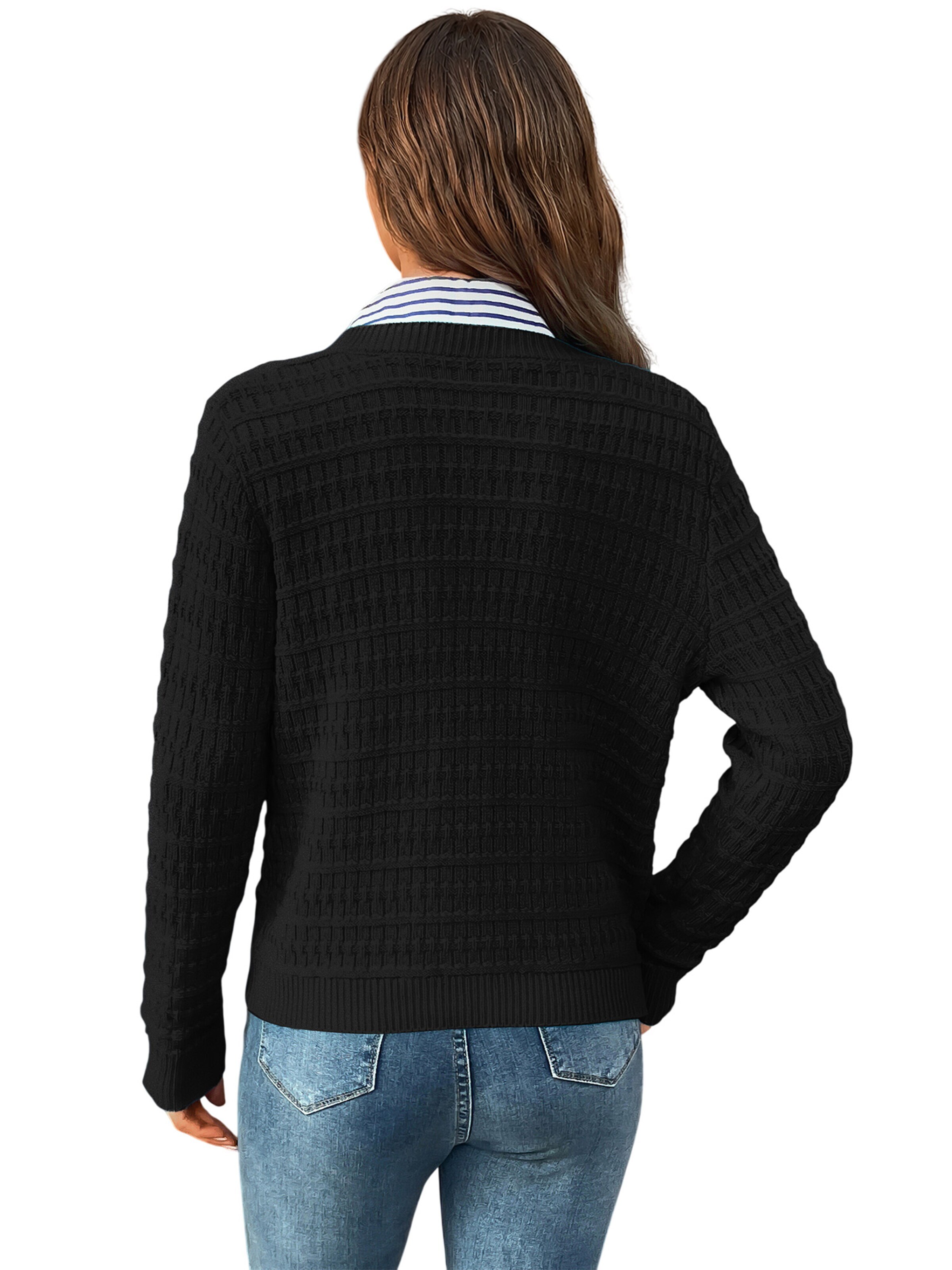 Magicshe Strickjacke 'Strickjacke'‌‌‌‌‌‌‌ in Schwarz